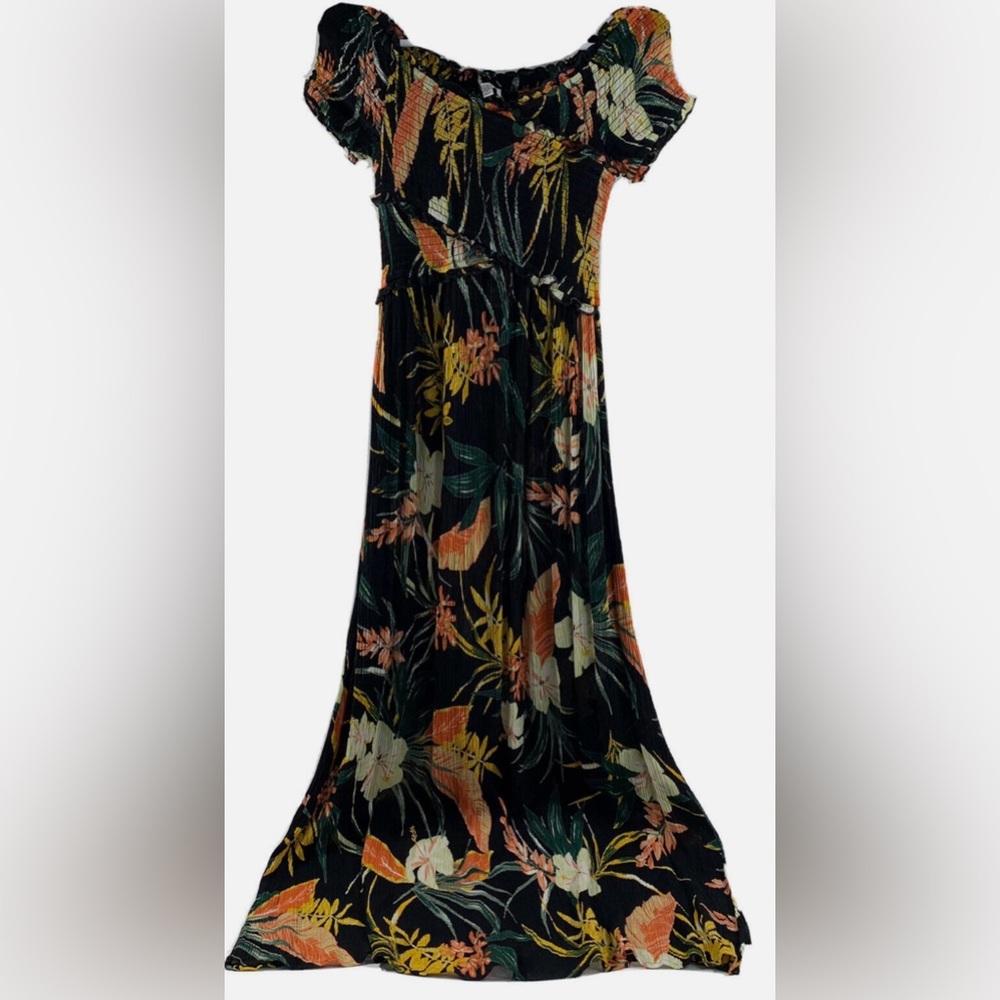 Patrons of Peace floral maxi dress XS